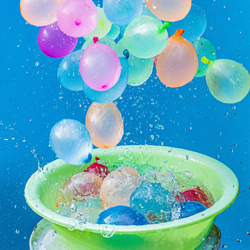Ueerdand 1700 Pack Water Balloons with Refill Hose Nozzle Eco-Friendly Latex Balloons, Outdoor Water Bomb Fight Games - Image 2